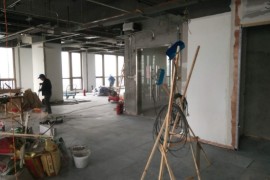 深圳裝修公司-康藍(lán)建設(shè)案例，走進(jìn)建活貿(mào)易裝修現(xiàn)場(chǎng)